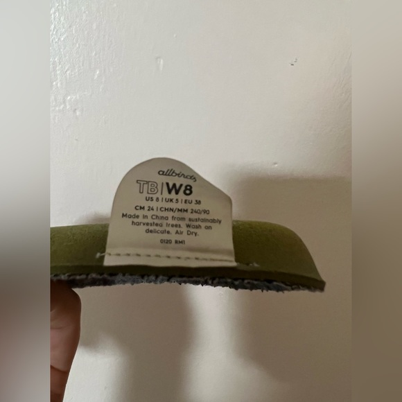 ALLBIRDS Tree Breezers Ballet Flats Limited Edition Cream Hush Size 8 - Picture 4 of 4